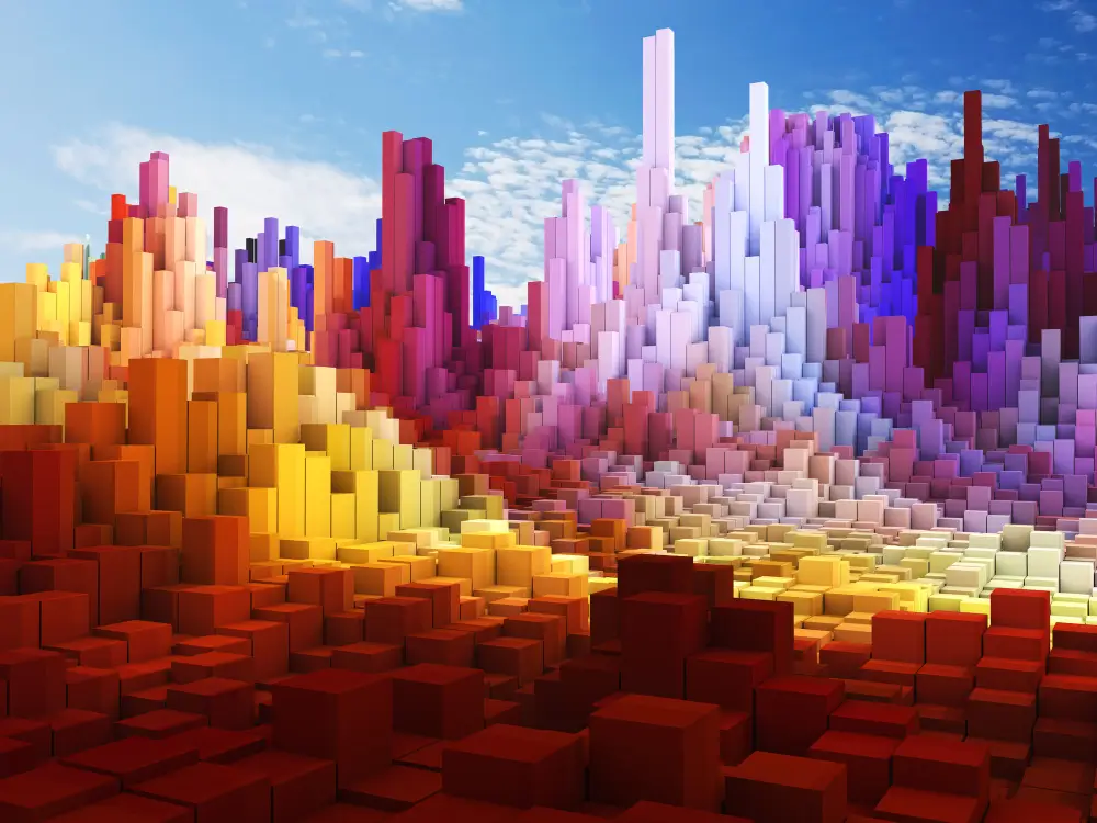 Bannière illustrative de la construction libre sur un serveur Minecraft Freebuild